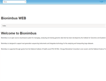 Tablet Screenshot of bc.bionimbus.org