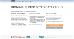 Desktop Screenshot of bionimbus.org
